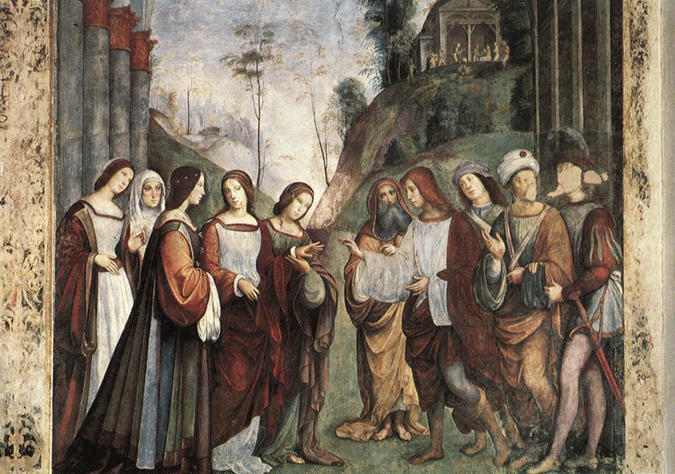 FRANCIA, Francesco The Marriage of St Cecily sds